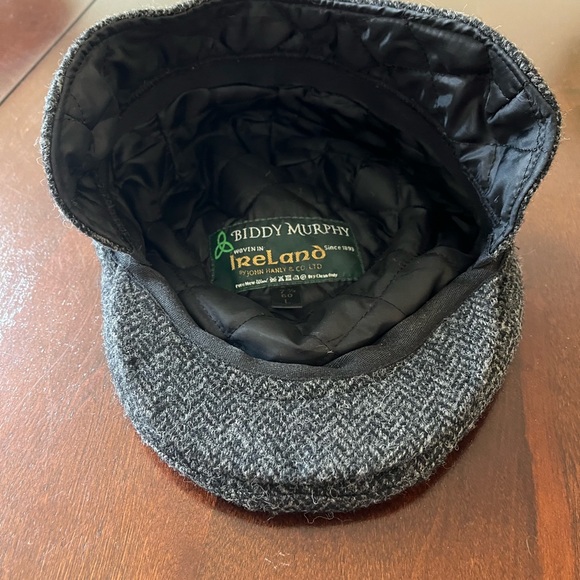Men’s Biddy Murphy Irish Wool Newsboy Flat Cap - Picture 4 of 7